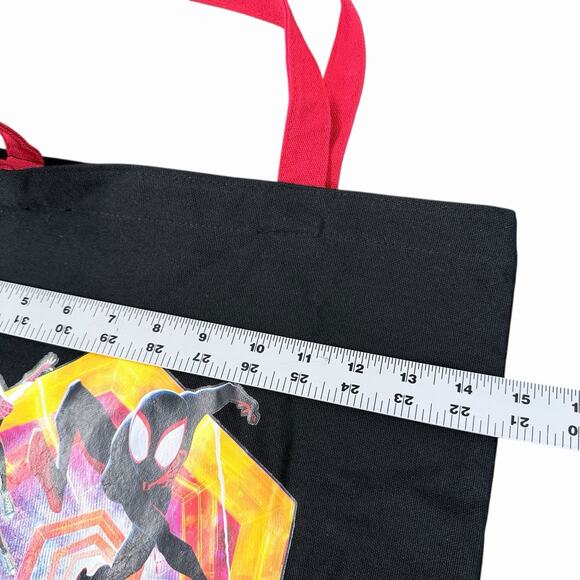 Spider Man Across The Spider Verse ZOTAC Gaming Tote Bag Black Red - Picture 4 of 8